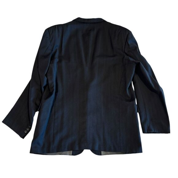 EVAN-PICONE Men’s Wool Blazer Jacket Black Size 46 USA - Picture 4 of 10